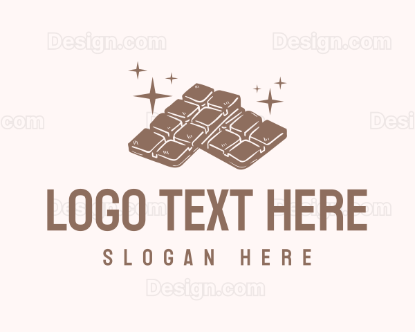 Sweet Chocolate Candy Logo