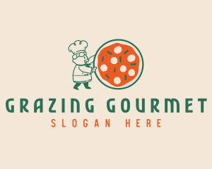 Pizza Chef Pizzeria logo design