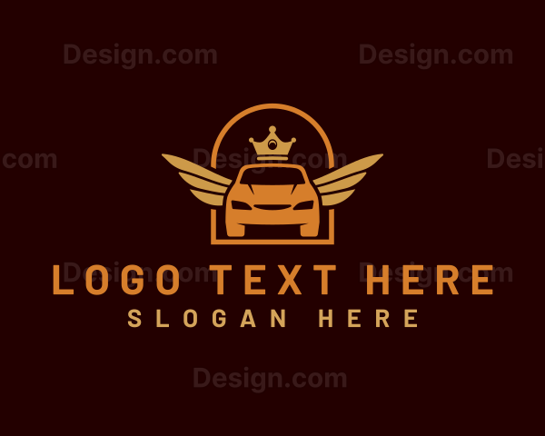 Luxury Car Garage Logo