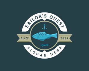 Fish Seafood Market logo design