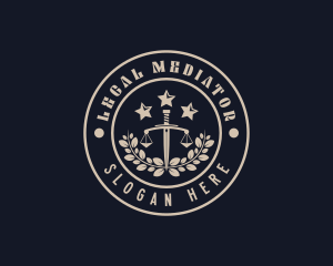 Legal Judiciary Prosecutor logo design