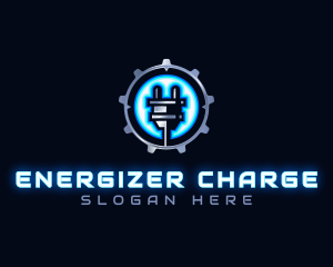 Power Energy Plug logo design