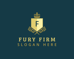 Crown Shield Firm logo design