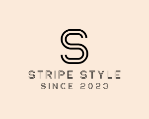 Minimalist Advisory Stripe logo design