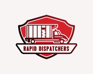 Logistics Truck Dispatch logo design