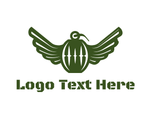 Green Grenade Wings logo