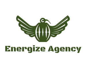 Green Grenade Wings logo