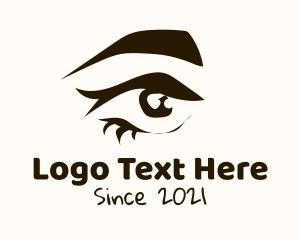 Abstract Eyebrow Eye logo