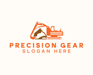 Mining Excavator Equipment logo