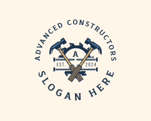 Hammer Carpentry Renovation logo design