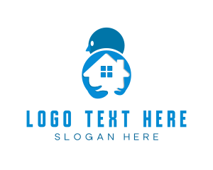 Agent - Human Real Estate Agent logo design