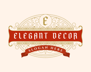 Royal Elegant Ornament logo design