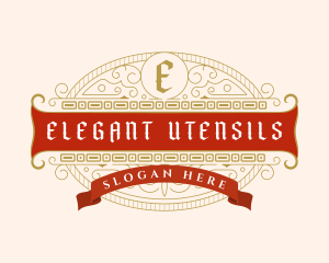 Royal Elegant Ornament logo design