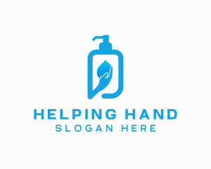 Hand Soap Sanitizer  logo design