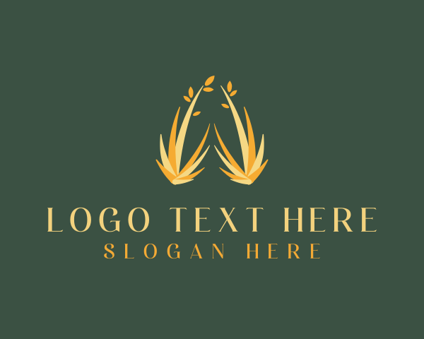 Grass Lawn Landscaping logo