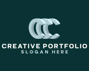 Creative Advertising Letter C logo design