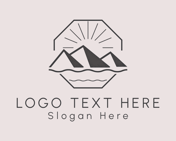 Trekking logo example 3