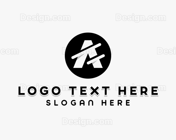 Creative Brand Letter A Logo