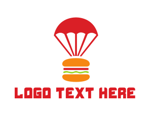 Red Parachute Burger logo