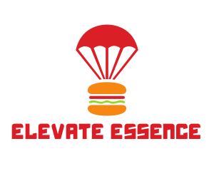 Red Parachute Burger logo