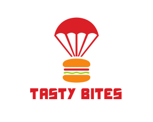 Red Parachute Burger logo