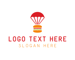 Red Parachute Burger logo