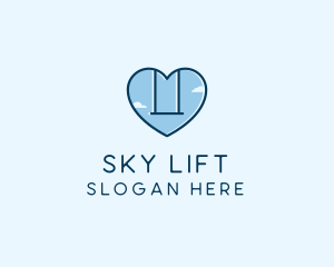 Sky Heart Swing  logo design