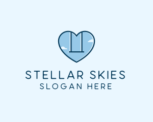 Sky Heart Swing  logo design