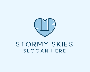 Sky Heart Swing  logo design