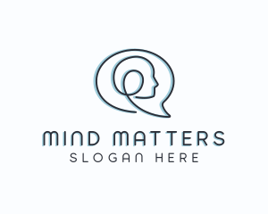 Therapy Counseling Mindfulness logo design