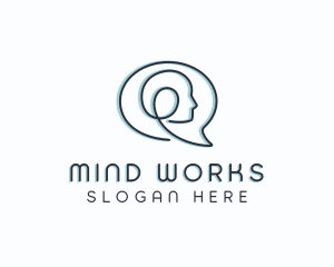 Therapy Counseling Mindfulness logo design