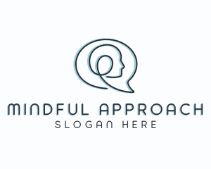 Therapy Counseling Mindfulness logo design