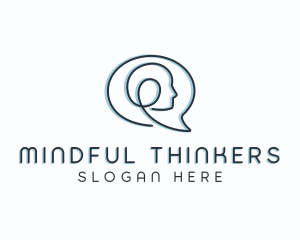 Therapy Counseling Mindfulness logo design