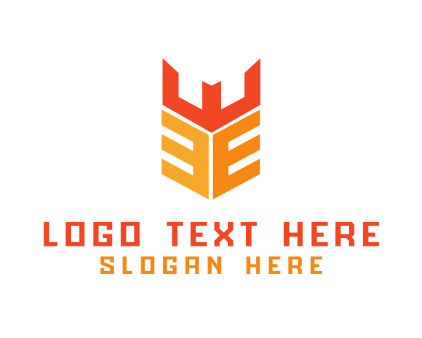 Cyborg logo example 3