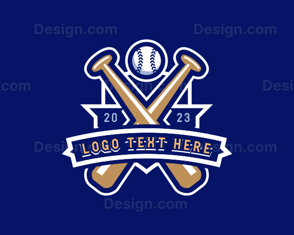 Baseball Varsity Sports Logo