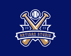 Baseball Varsity Sports logo design