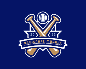 Baseball Varsity Sports logo design