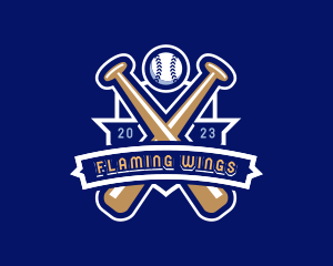 Baseball Varsity Sports logo design