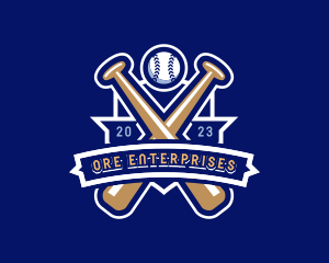 Baseball Varsity Sports logo design