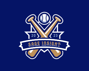 Baseball Varsity Sports logo design