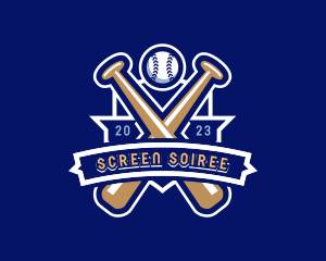 Baseball Varsity Sports logo design