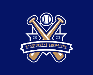 Baseball Varsity Sports logo design