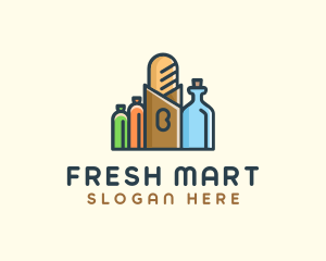 Grocery Items Beverages logo