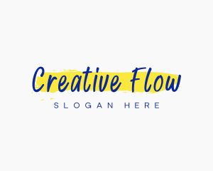 Handwritten Creative Brand logo design