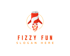 Soda Rocket Can logo