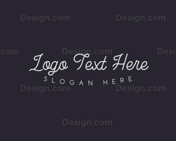 Elegant Clothing Brand Logo