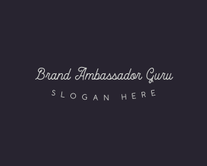 Elegant Clothing Brand logo design