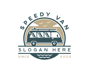 Surfer Van Vehicle logo
