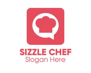 Chef Restaurant Chat logo design