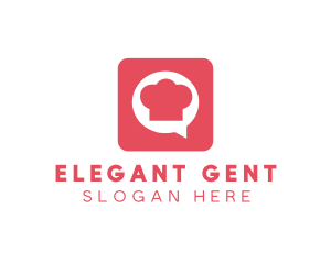 Chef Restaurant Chat logo design